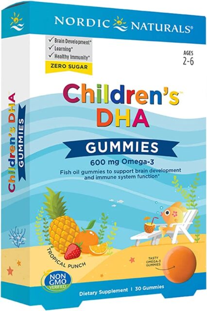 ノルディックナチュラルズのChildrens DHA, Gummiesは、DHAの補給に特化したグミタイプの健康食品